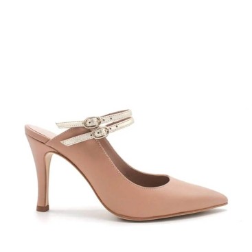 mules zapatos TACÓN