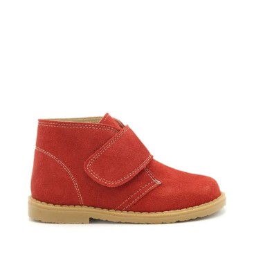 botas niños rojas