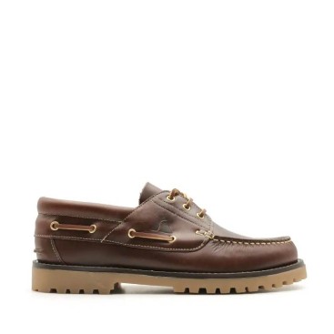 zapatos náuticos de hombre piel santana