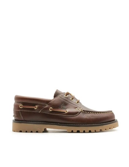 zapatos náuticos de hombre piel santana