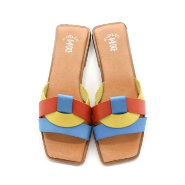 sandalias de piel en colores