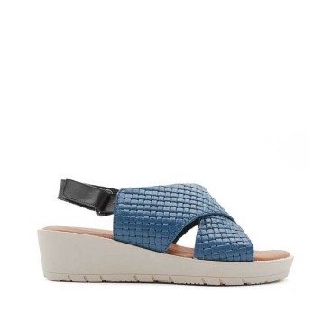 cuñas azul marino mujer cómodas