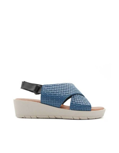 cuñas azul marino mujer cómodas