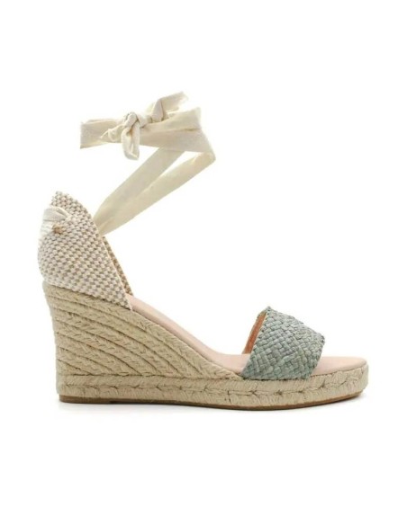 Sandalias Esparto turquesa