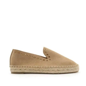 alpargta plana beige
