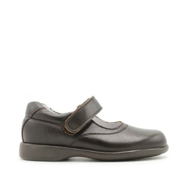 zapatos colegio niña marrones