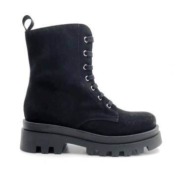 botines plataforma cordones
