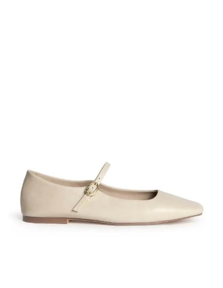 Bailarinas beige mujer
