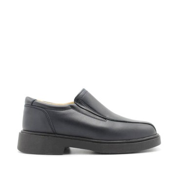 zapatos sin cordones azul marino