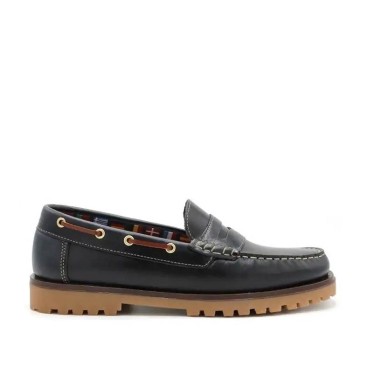 nauticos hombre azul marino