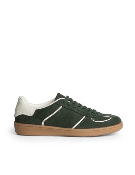 Zapatilla Corina verde retro mujer