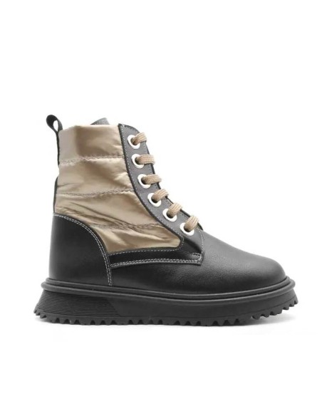 botines negros niña