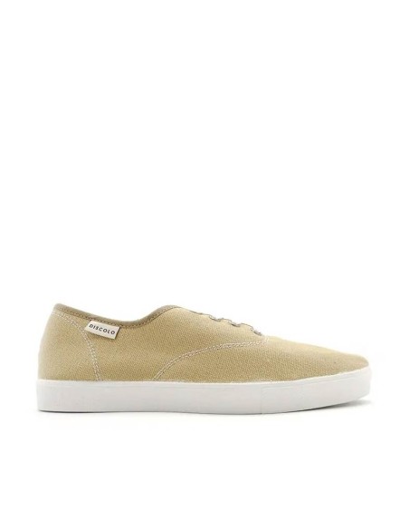 bambas lona verde hombre