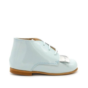 zapato abotinado unisex