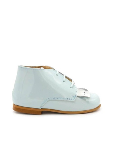 zapato abotinado unisex