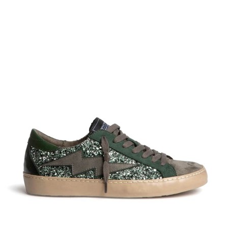 Zapatilla Corina rayo verde