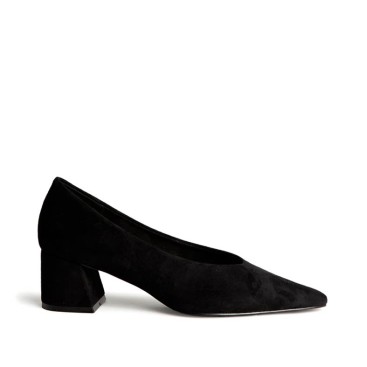 zapatos de salon negros Coina M6665 vista lateral