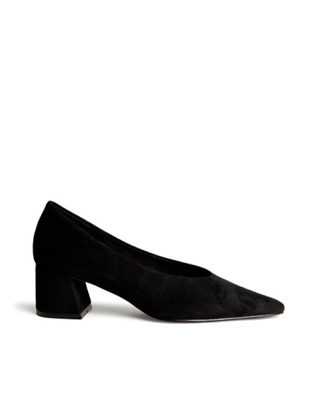 zapatos de salon negros Coina M6665 vista lateral