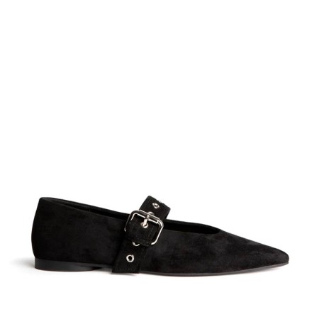 Bailarina con hebilla negra Corina M6550
