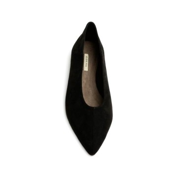 Bailarina negra Corina M6555 vista frontal superior