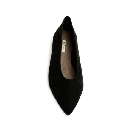 Bailarina negra Corina M6555 vista frontal superior