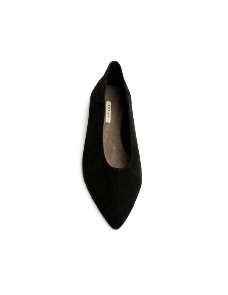 Bailarina negra Corina M6555 vista frontal superior