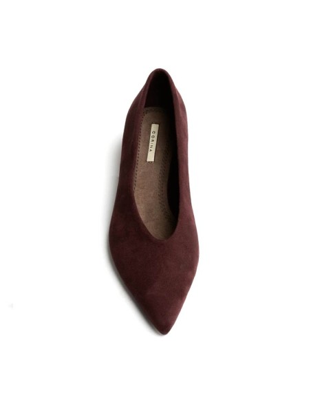 Zapato de salón burdeos Corina M6605 vista superior