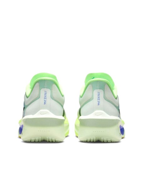 Vista trasera de zapatillas Nike Zoom Fly 6 hombre color verde