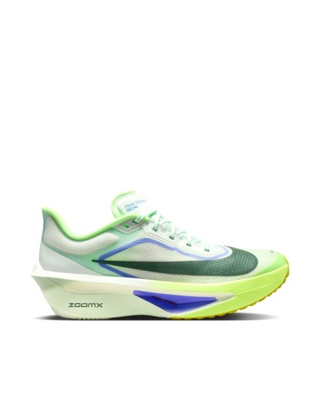 Zapatillas Nike Zoom Fly 6 hombre verde neón vista lateral