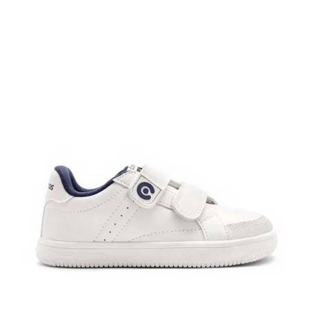 Zapatilla school barefoot azul/blanco