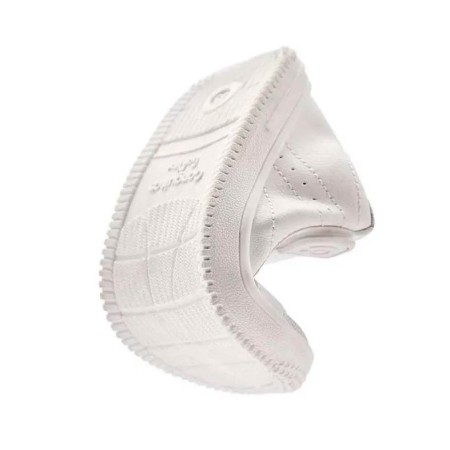 Suela flexible de las zapatillas respetuosas Conguitos blancas