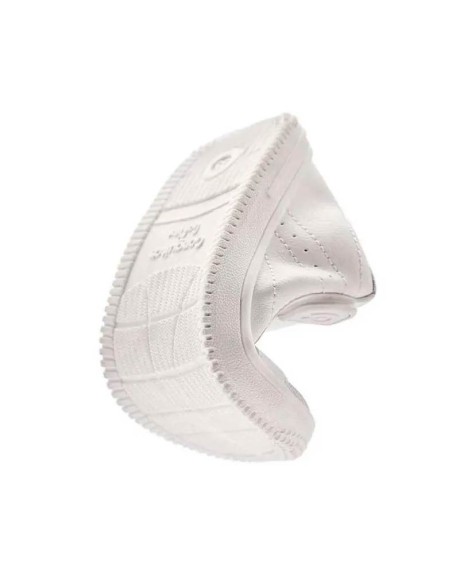 Suela flexible de las zapatillas respetuosas Conguitos blancas