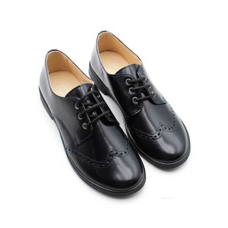 Zapato blucher ingles azul marino florentic