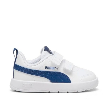 Puma Courtflex V3 V PS Blanco-Azul