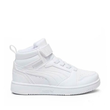 botin blanco puma niños