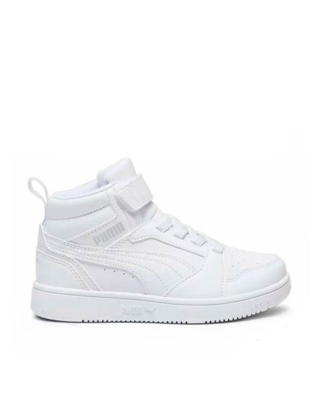 botin blanco puma niños