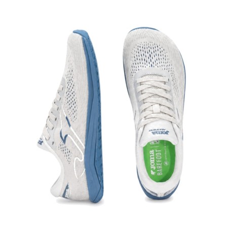 Joma Fenix hombre barefoot blanco y azul con cordones