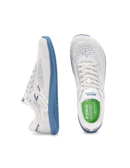 Joma Fenix hombre barefoot blanco y azul con cordones