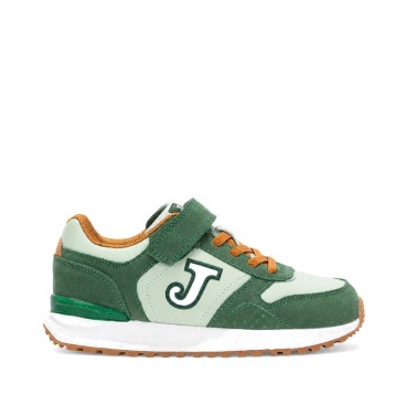 Joma Tornado niño verde vista lateral