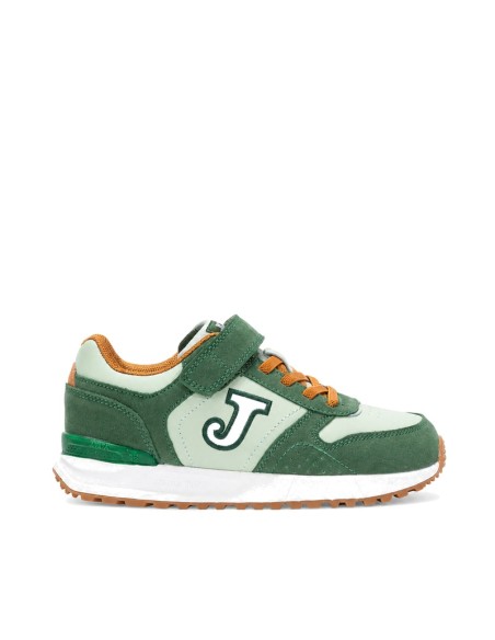 Joma Tornado niño verde vista lateral