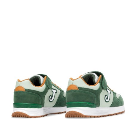 Joma Tornado junior verde vista trasera