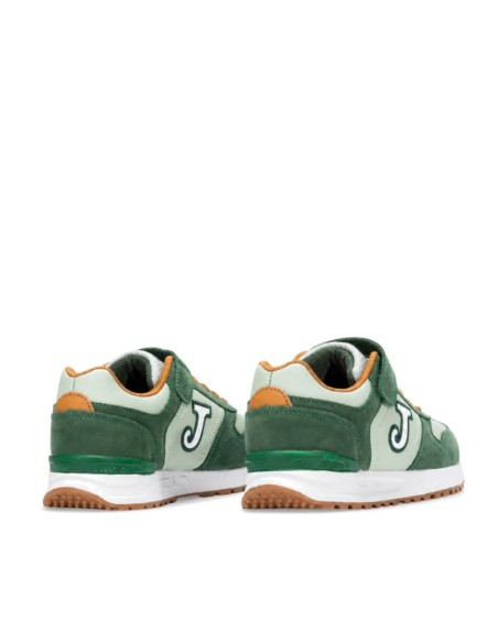 Joma Tornado junior verde vista trasera