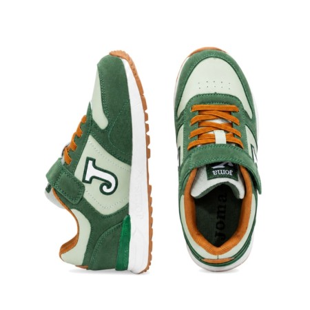 Joma Tornado niño vista superior con cierre adherente