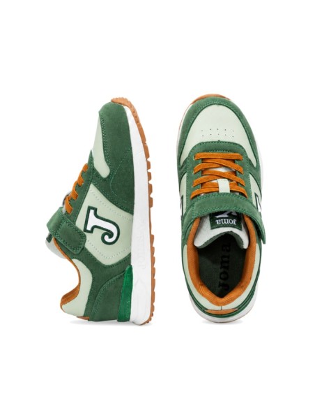 Joma Tornado niño vista superior con cierre adherente