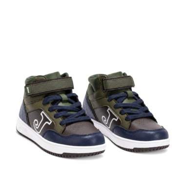 Zapatilla botín Joma Berry niño con cordones y velcro
