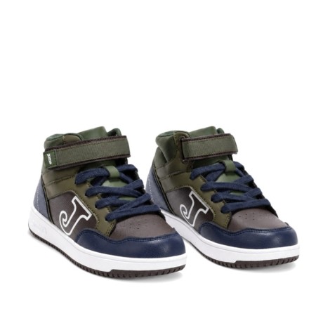 Zapatilla botín Joma Berry niño con cordones y velcro