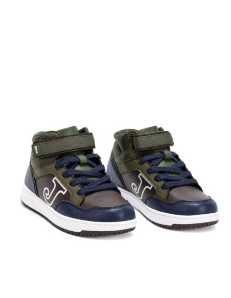 Zapatilla botín Joma Berry niño con cordones y velcro