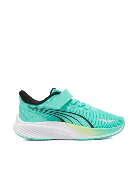 Puma Pounce Lite 2 AC+ PS verde agua vista lateral