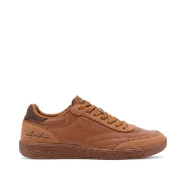 Zapatillas Joma casual marrones vista lateral