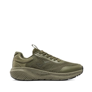 Zapatillas Joma antideslizante para hombre color verde vista lateral